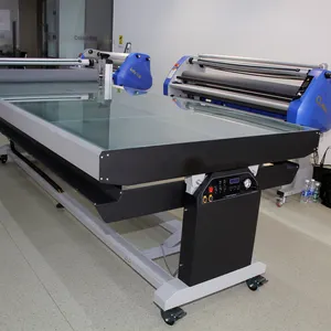 MeFu Flatbed Heated Roll Laminator Table 1.7m 3.2m Flatbed Laminator LF1732-B4