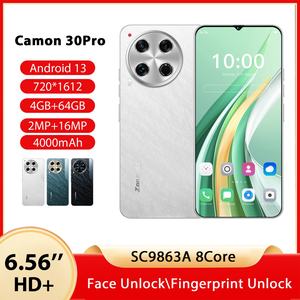 Smartphone Google Certifié ZNNXECC Camon30Pro, 8 cœurs, 4+64 Go, grand écran HD de 6,6 pouces, double carte SIM, réseau 4G complet, Android - Product Image 4