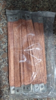 Fil tressé plat en cuivre étamé à bas prix, fil tubulaire tressé en cuivre nu, matériau en aluminium pour système de protection contre la foudre