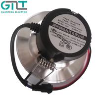 Plafonnier LED 12V pour ascenseur Original Syney UE-TD-2503 YR1801, finition argent satiné et or, éclairage de cabine d'ascenseur, pièces de rechange pour ascenseur