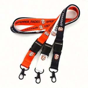 Lanière en polyester personnalisable avec logo pour porte-clés et téléphone – Offre promotionnelle - Product Image 3