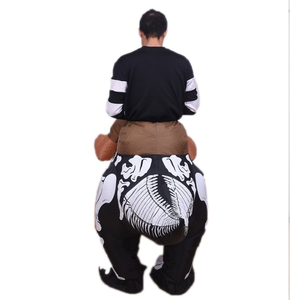 Déguisement Premium Jurassic <span class=keywords><strong>T</strong></span> <span class=keywords><strong>Rex</strong></span> Dinosaur Ride Costume gonflable pour adultes Costume de <span class=keywords><strong>dinosaure</strong></span> gonflable d'Halloween - Product Image 3