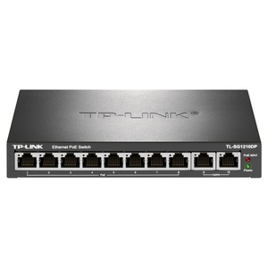 Commutateur PoE Gigabit complet <span class=keywords><strong>TP</strong></span>-<span class=keywords><strong>LINK</strong></span> TL-SG2008MP avec gestion réseau Web, 8 ports RJ45 10/100/1000BASE-T - Product Image 1