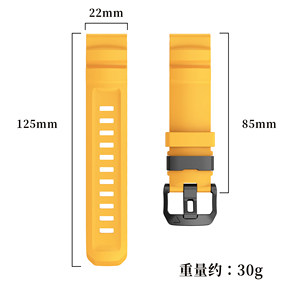 Ajustable 22mm 26mm <span class=keywords><strong>Garmin</strong></span> <span class=keywords><strong>Fenix</strong></span> 8/7X/6X 6 <span class=keywords><strong>5X</strong></span> <span class=keywords><strong>correa</strong></span> de <span class=keywords><strong>reloj</strong></span> de silicona de repuesto pulsera de liberación rápida para hombres en deportes - Product Image 4
