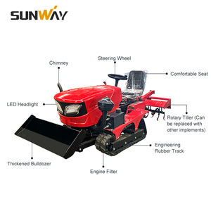 Venta al por mayor <span class=keywords><strong>de</strong></span> mini tractor agrícola para arrozales <span class=keywords><strong>de</strong></span> 35hp, precio comercial - Product Image 2