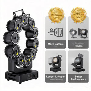 Projecteur laser AT25Kpps librement assemblable, puissance 3-10W, plus de 200 effets, durée de vie 10000H, contrôle DMX ILDA, son, scène, club, événement - Product Image 2