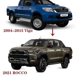 Nuevo Kit de Carrocería Estilo Rocco 2021 para Hilux <span class=keywords><strong>Vigo</strong></span> 2004-2015 con Faros LED de Alta Calidad y Parachoques - Product Image 5