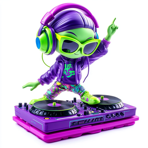 Jouets à colorier personnalisés, impression 3D, fabricant de jouets en vinyle, figurine en vinyle design - Product Image 4