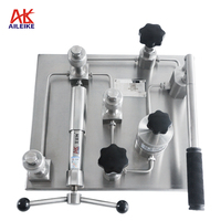 Portable ALKT803/804 Hydraulic Pressure Calibrator Convenient Manual Pressure Gauge Detection Pressure Measuring Instruments