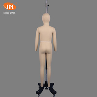 Mannequin Enfant Fille Corps Entier Sur Mesure avec Tête, Bras et Socle – Fibre de Verre – Marque JUNMEI – Forme de Présentation pour Robes – Vente Chaude