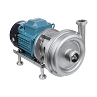 Pompe à lait de transfert sanitaire automatique pompe centrifuge électrique en acier inoxydable de qualité alimentaire avec moteur