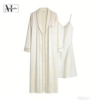Robe de nuit élégante pour femmes en soie de mûrier 100% biologique tissée, douce et sexy, certifiée Oeko-Tex, vêtements de nuit légers sur mesure