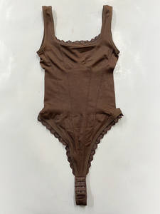 Thiết kế thời trang một mảnh ren quần Kích thước 3XL ren tỉa nén Shapewear cơ thể liền mạch giữ gìn - Product Image 4