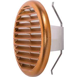 อุปกรณ์ตกแต่งภายในของกระจังหน้าทรงกลมรู180ชุบทองแดงแบบสากลสำหรับสายผลิตภัณฑ์125-160 - Product Image 1