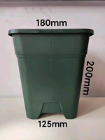 DD3178 petit Pot de pépinière en plastique épais et robuste pour la propagation des graines Pot de germination Pot de germination carré Pot de semis de pépinière