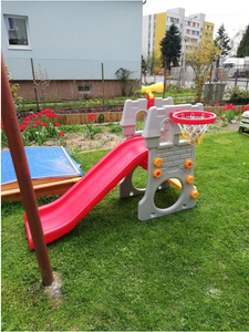 Toboggan <span class=keywords><strong>d</strong></span>'intérieur en plastique coloré <span class=keywords><strong>pour</strong></span> enfants-Un ajout de temps de jeu magique <span class=keywords><strong>pour</strong></span> vos tout-petits - Product Image 4