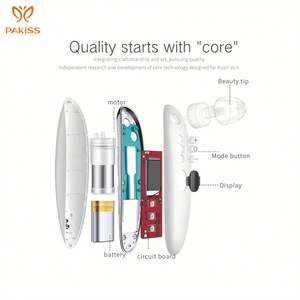 Machine d'élimination des points noirs par aspiration Stylo pistolet Microdermabrasion Points blancs Étanche pour usage domestique et commercial Visage/nez - Product Image 3