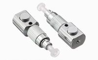 Adaptateur de fibre optique FC/PC avec ferrule en céramique et capuchon anti-poussière pour test de raccordement de fibre optique