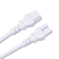 Câble d'alimentation avec prise Nema5-15 américaine et cordon IEC C13 C15, certifié UL, 13A 15A 220V