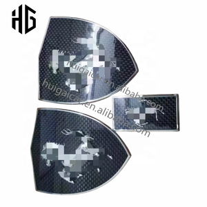 Para guardabarros laterales italianos <span class=keywords><strong>Ferrari</strong></span>, emblema de insignia de bandera para todos los modelos F8 SF90 458 <span class=keywords><strong>488</strong></span> F12 812 430, accesorios de insignias de capó de motor - Product Image 3