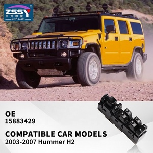 Regulador de elevación delantera izquierda 15883429, interruptor elevador de ventanilla eléctrica para coche, interruptor regulador de Ventanilla de coche para Hummer H2 2003-2006 - Product Image 6