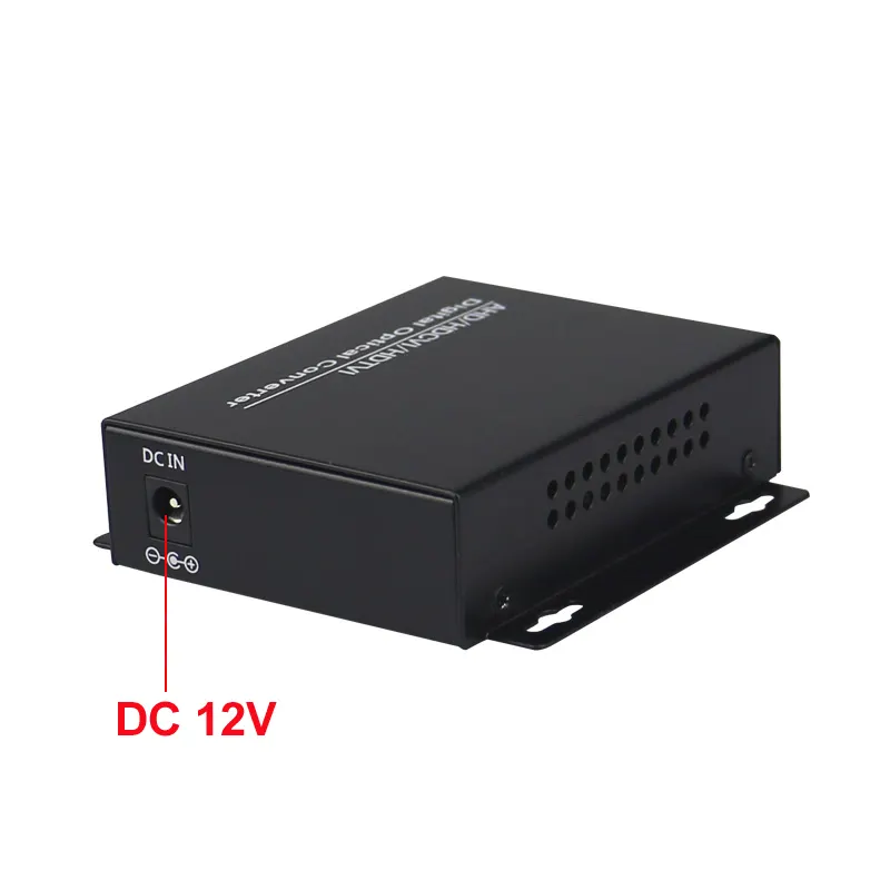 Ahd Cvi Tvi Video Converter Fiber Optic Media Converter 1/2 Ch 1080P Dc 12V Cctv Systeem Single Fiber Single Mode 2 Poorten Bnc