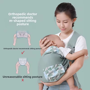 Baby Bag Baby Carrier Portable Outdoor Waist Stool Newborn <strong>Breastfeeding</strong> Towel Multifunctional Holder Kangaroo Wrap <strong>Sling</strong> - Product Image 3