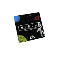 Brochure personnalisée à impression sur mesure, carte infinie à pliage sans fin