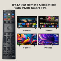Télécommande IR de remplacement HUAYU HY-L1692 pour téléviseurs intelligents Vizio séries D, E et M