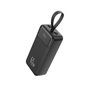 Chargeur pour ordinateur portable 2024, nouvelle génération, pleine puissance 65W, grande capacité, batterie externe 30000 mAh pour écran LCD mobile, <span class=keywords><strong>station</strong></span> d'alimentation pour téléphone - Product Image 4