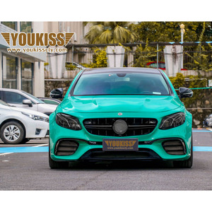 Kit de carrocería de alta calidad para 17-20 <span class=keywords><strong>Benz</strong></span> Clase <span class=keywords><strong>E</strong></span> W213 que se modifica al nuevo estilo de parachoques de coche difusor de guardabarros de rejilla de parachoques delantero - Product Image 5