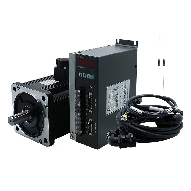 HLTNC 2.3KW 15.0N.m 1500RPM AC Servo Motor E Servo Driver Kit Servo Para Máquina De Automação