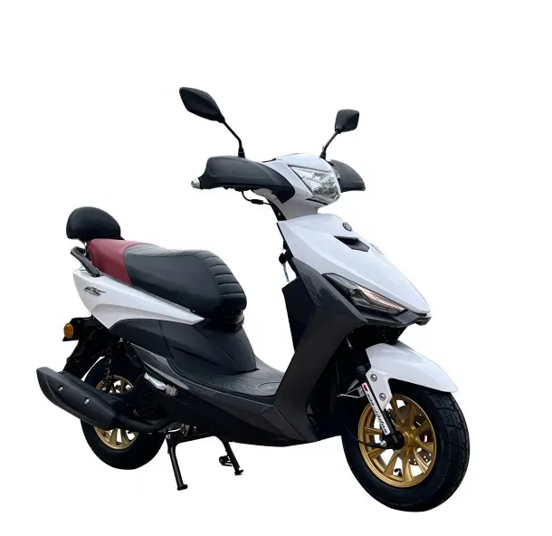 Penjualan laris skuter 2 roda klasik dengan lampu Led 50cc 150cc mesin bensin 125cc skuter untuk dewasa