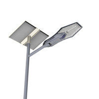 Nouveau réverbère mené solaire de la série X1 IP66 500W 5600LM 6500K lumière extérieure solaire à LED haute luminosité avec une grande capacité de batterie