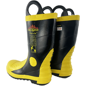 รองเท้าดับเพลิงคุณภาพสูงมาตรฐาน CE สำหรับนักดับเพลิงเพื่อความปลอดภัย - Product Image 4