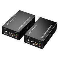 4K HDMI Extender IP Rj45 Converter Cat 5e/6 Répéteur Réseau Tx-Rx Modulateur Mutil-écran Ethernet 3D Style 1080p Vidéo Audio