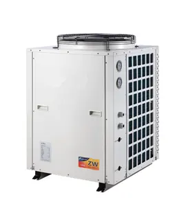 Pompa Panas 80000btu 25KW Multi Zona, Pompa Panas Fase Tunggal, Pemanas Air dan AC