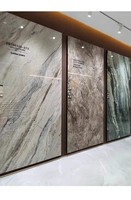 Foshan Rock plaque 1600*3200 TV fond mur carrelage Simple moderne luxe pierre Villa hôtel salon comptoir salle à manger escalier