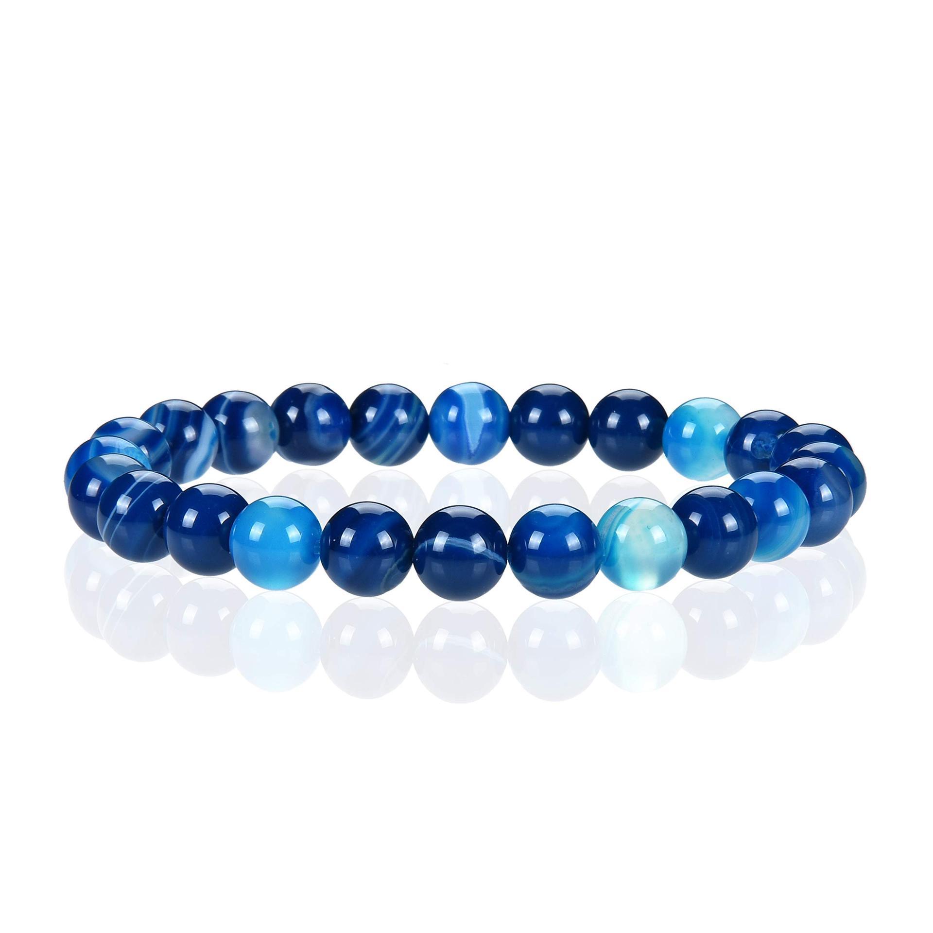 lapis lazuli blue botswana agate