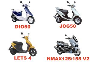 For Suzuki Lets 4 50cc Lets4 32G <strong>MUFFLER</strong> <strong>ASSY</strong> - Product Image 3