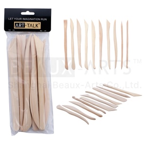 Outil de mise en forme de bobo, <span class=keywords><strong>poterie</strong></span>, modélisation en bois, <span class=keywords><strong>poterie</strong></span>, <span class=keywords><strong>Kit</strong></span> d'outils de Sculpture, 10 pièces - Product Image 2