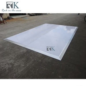 Piste de danse blanche de haute qualité pour mariages en plein air, installation rapide - Product Image 3