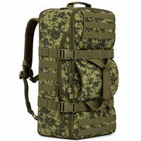 Sac à dos tactique en nylon avec panneau dorsal souple et coussin d'air pour la ceinture lombaire