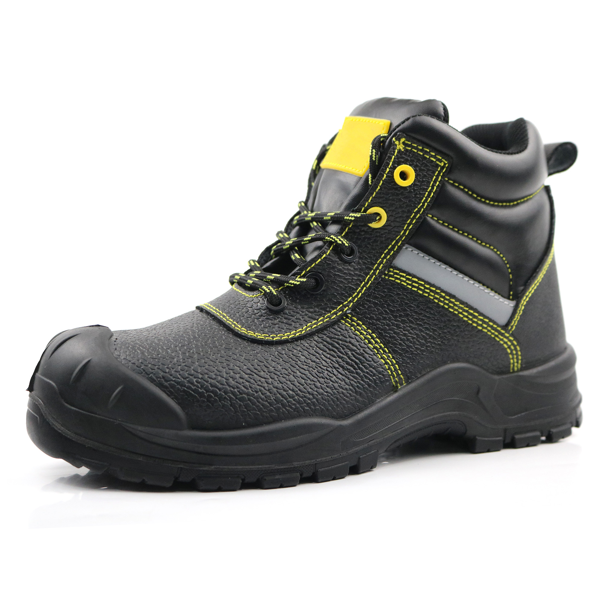 Work Boots Shoes For Construction Site Leather Best Safety Boots