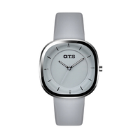Montre Fenyi en cuir carrée, colorée, mignonne, simple et décontractée, à quartz, résistante à l'eau, pour femmes, filles et étudiantes - Vente en gros