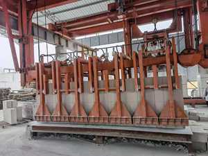 Ligne de production de panneaux muraux en briques AAC à faible coût, avec boîte de vitesses PLC, technologie allemande de pointe, certifiée ISO/CE, automatique - Product Image 4