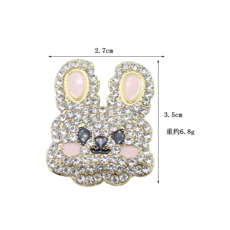 Tête de lapin percée complète