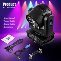 RGBW 4in1  lumière principale mobile d'étape de lumière de lavage d'effet de lumière d'oeil d'abeille avec le contrôle DMX512