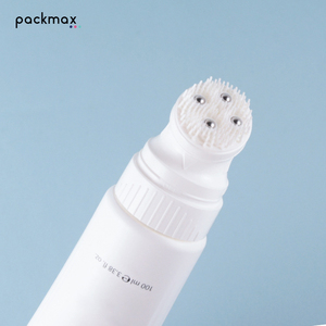 หลอดบีบ HDPE ขนาด 100 กรัม พร้อมหัวแปรงลูกกลิ้ง – บรรจุภัณฑ์เปล่าสำหรับสครับและผลิตภัณฑ์ทำความสะอาดผิวหน้า, ผู้ผลิตหลอดเครื่องสำอาง - Product Image 3