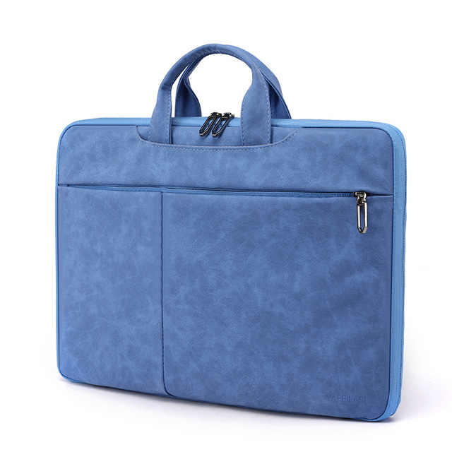 Waterproof PU Laptop Bag 13 14 15.6 Inch Case Notebook Sleeve for Computer Case Fashion Laptop Bag for Sale